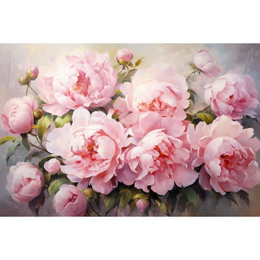 Tableau Représentant Pivoines